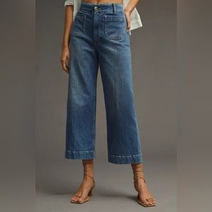 Anthropologie Wide Leg Jeans